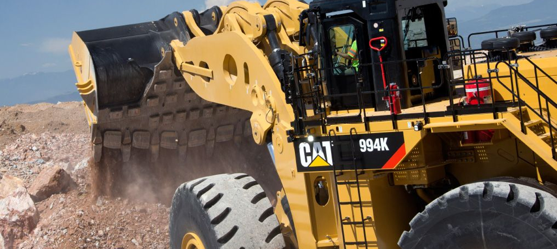 Важные особенности колесного погрузчика CAT 994K Важные особенности колесного погрузчика CAT 994K