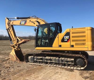 Демонстрація екскаватора нового покоління CAT320 Демонстрація екскаватора нового покоління CAT320