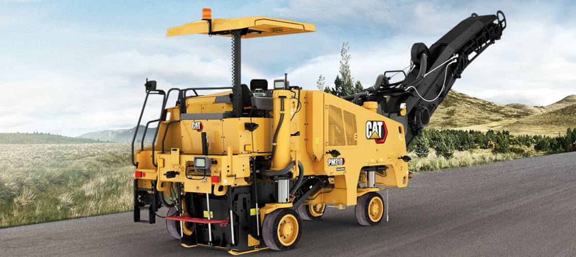 Особенности дорожной фрезы CAT® PM310 Особенности дорожной фрезы CAT® PM310