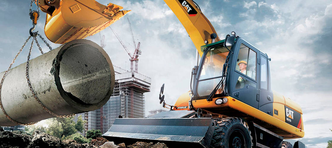Преимущества конструкции колесных экскаваторов Cat® M315D2 и M317D2 Преимущества конструкции колесных экскаваторов Cat® M315D2 и M317D2