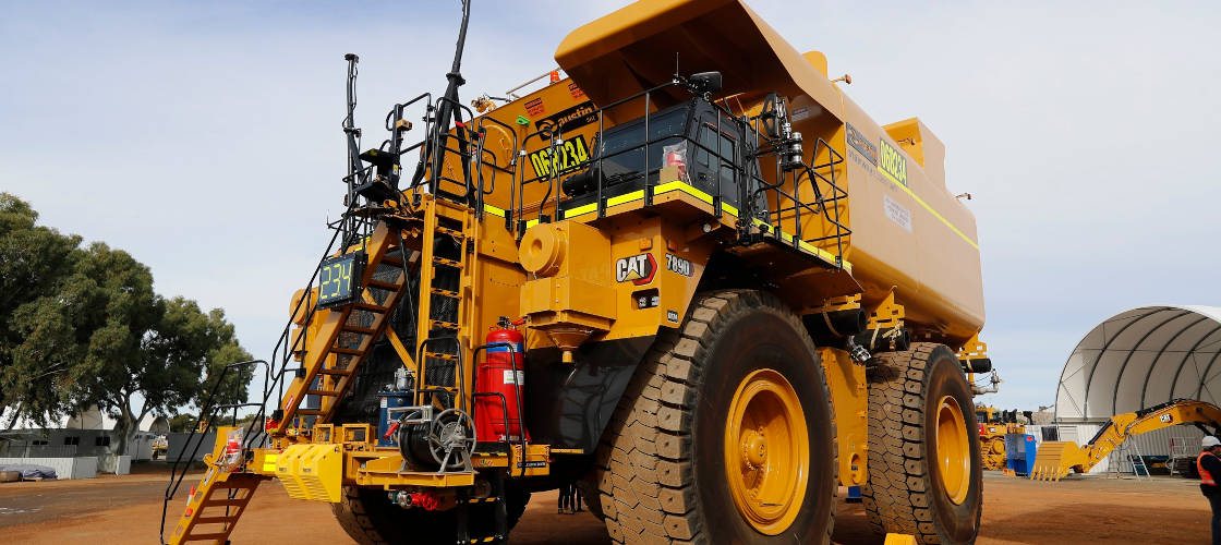 Caterpillar представляет первые в мире полностью автономные грузовики для перевозки воды Caterpillar представляет первые в мире полностью автономные грузовики для перевозки воды