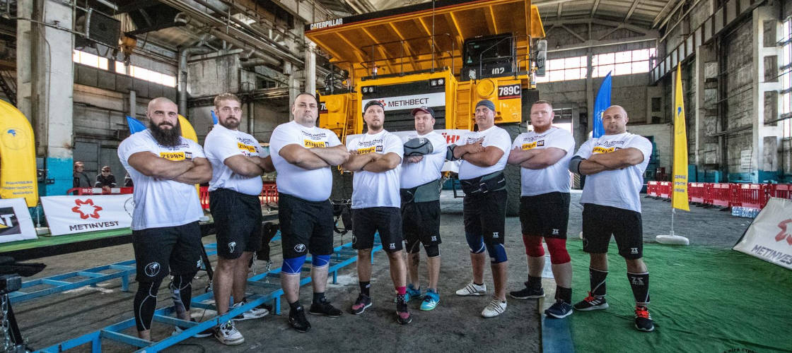 Новий Рекорд України з групової тяги самоскида CAT 789С, вагою 293 000 кг