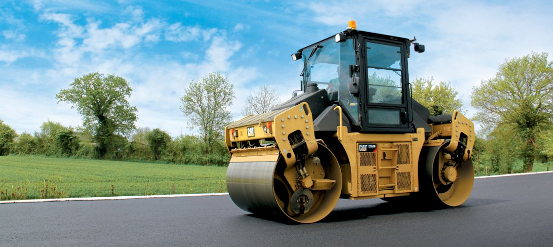 Системы для обеспечения комфорта оператора в катке Cat® CB7 Системы для обеспечения комфорта оператора в катке Cat® CB7