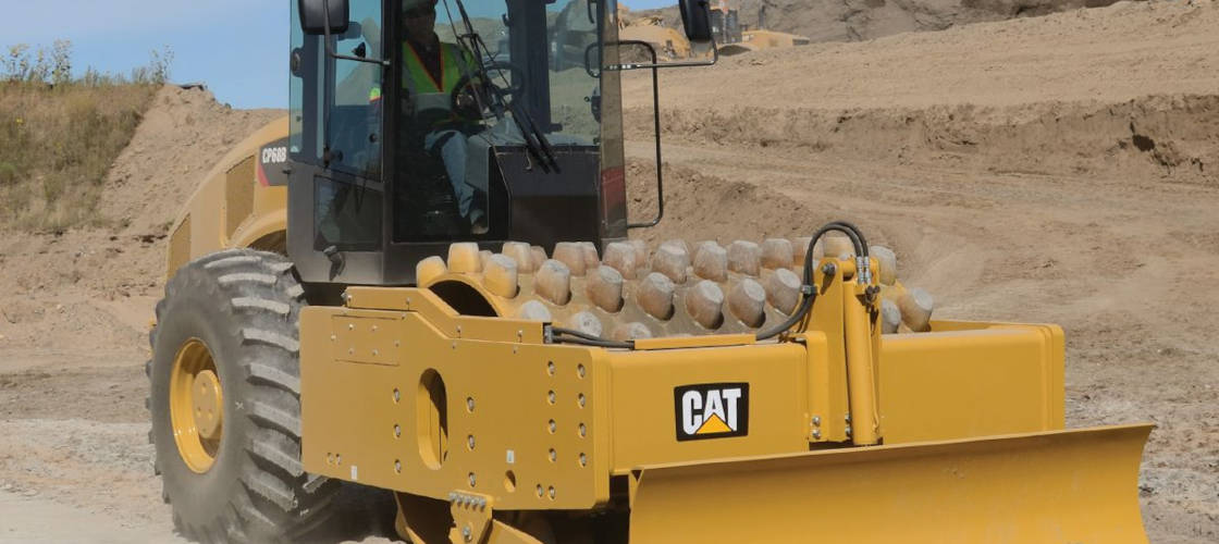 Обзор компонентов конструкции мощных катков CAT® СР68B Обзор компонентов конструкции мощных катков CAT® СР68B