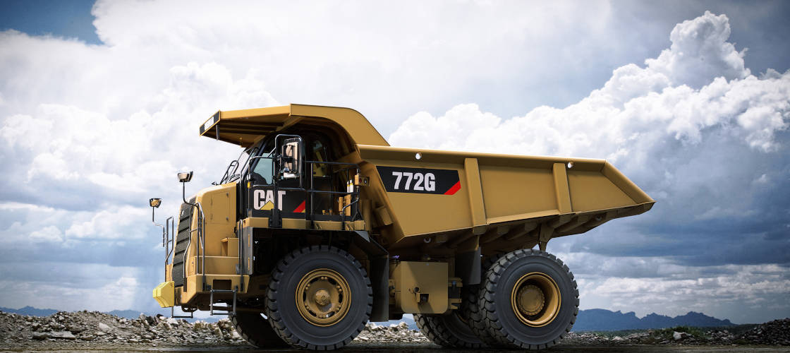 Видеообзор сверхмощного самосвала Cat® 772G Видеообзор сверхмощного самосвала Cat® 772G