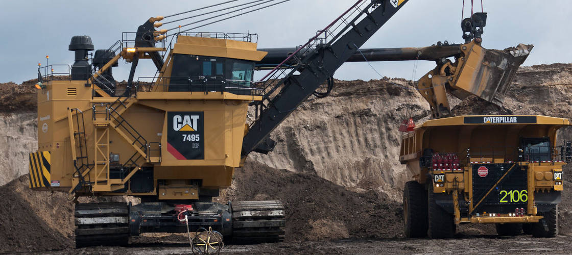 Преимущества канатных экскаваторов CAT® с приводом сменного тока Преимущества канатных экскаваторов CAT® с приводом сменного тока