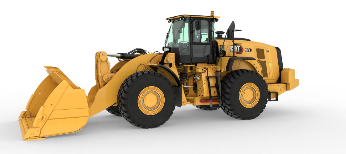 Обзор особенностей нового погрузчика средней мощности Cat® 982 Обзор особенностей нового погрузчика средней мощности Cat® 982