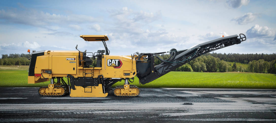 Что обеспечивает комфорт работы с дорожной фрезой CAT® PM820? Что обеспечивает комфорт работы с дорожной фрезой CAT® PM820?