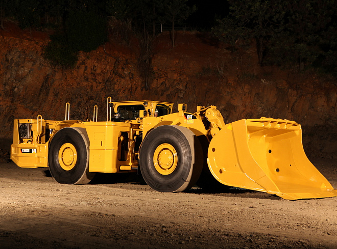 Вантажно-доставочні машини для підземних робіт CAT R1600H – слайд