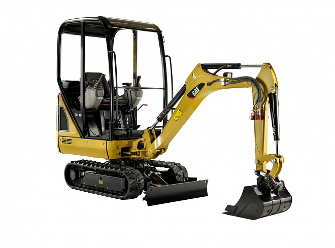 Міні-екскаватори CAT 301.4С – слайд