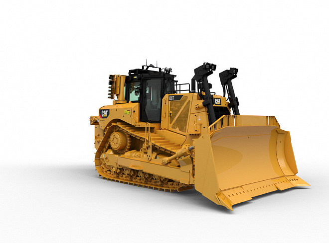 Великі гусеничні бульдозери CAT D8T – слайд