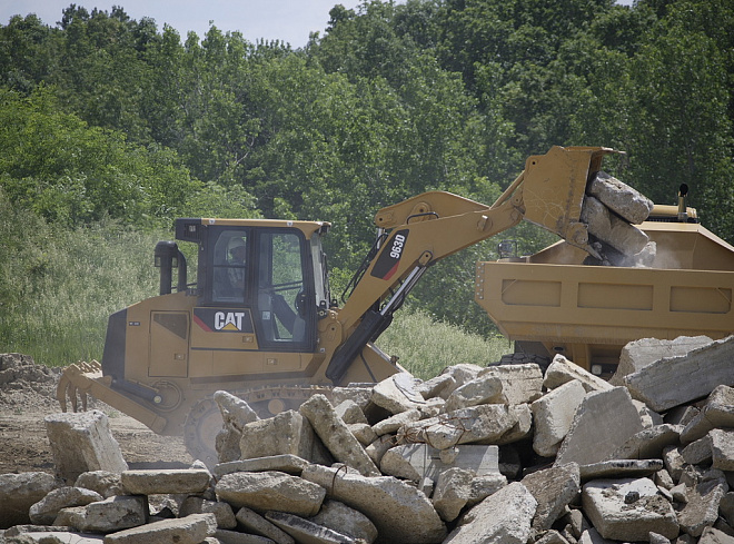 Гусеничні навантажувачі CAT 963D – слайд