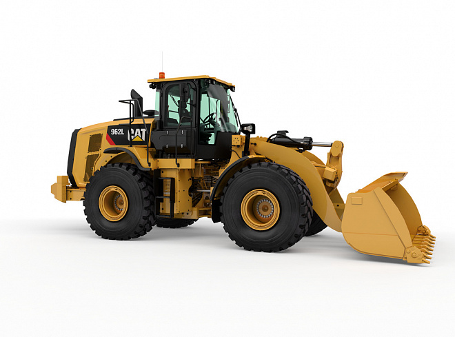 Середні колісні фронтальні навантажувачі CAT 962L – слайд