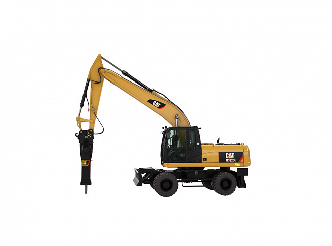 Колісні екскаватори CAT M322D2 – слайд