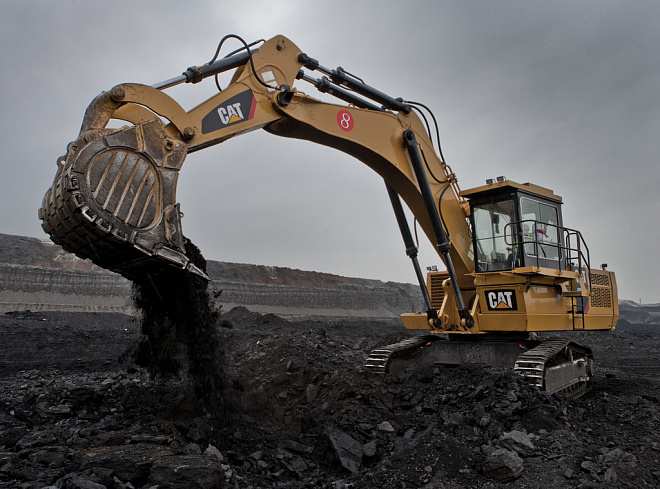 Гідравлічні екскаватори для гірничих робіт CAT 6015 – слайд