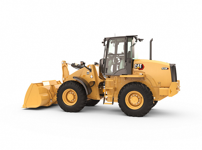 Малі колісні фронтальні навантажувачі CAT 920K – слайд