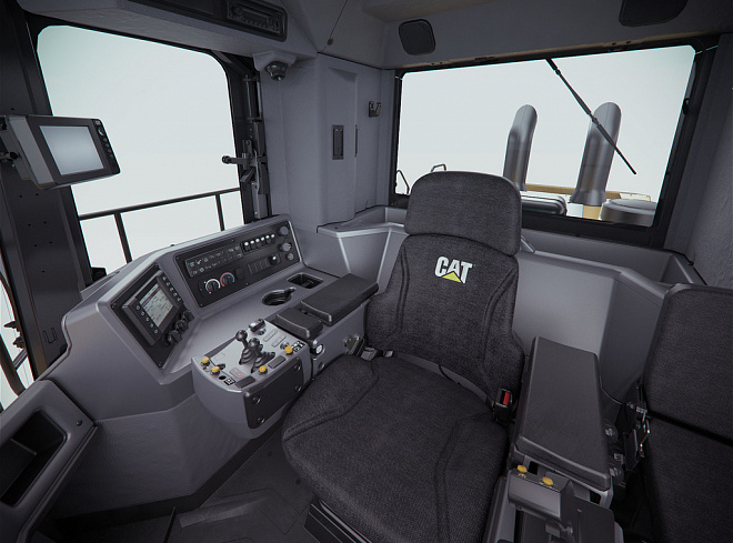 Великі колісні фронтальні навантажувачі CAT 993K – слайд