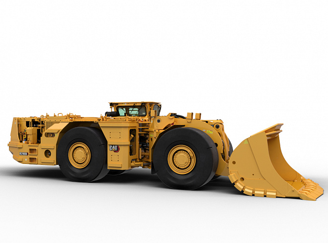 Вантажно-доставочні машини для підземних робіт CAT R2900 – слайд