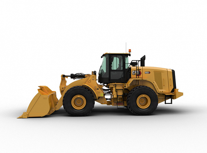 Середні колісні фронтальні навантажувачі CAT 966 GC – слайд