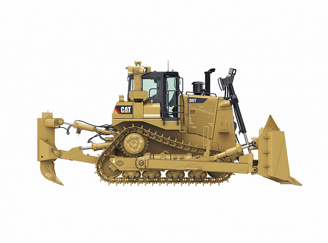 Великі гусеничні бульдозери CAT D9T – слайд