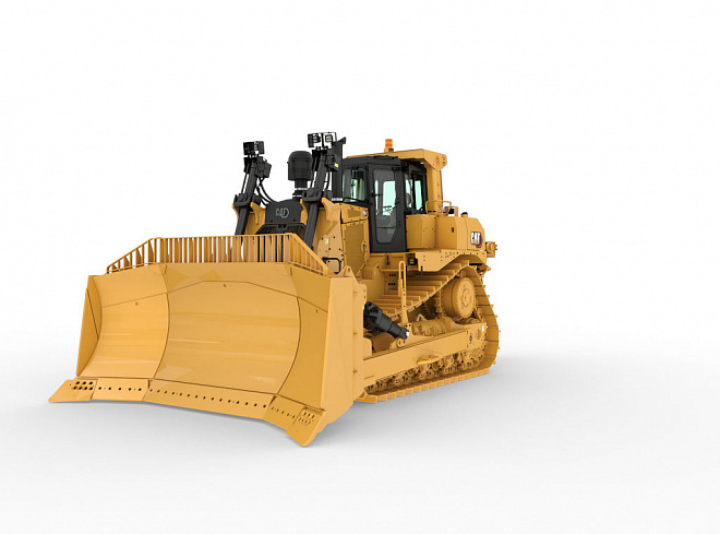 Великі гусеничні бульдозери CAT D9 GC – слайд