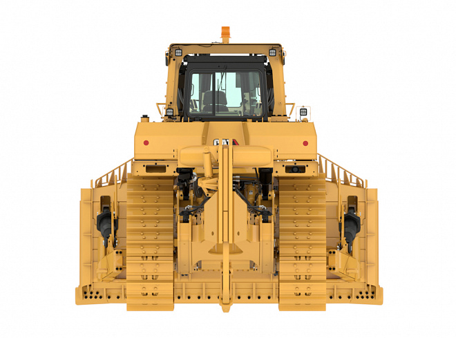 Великі гусеничні бульдозери CAT D9 – слайд