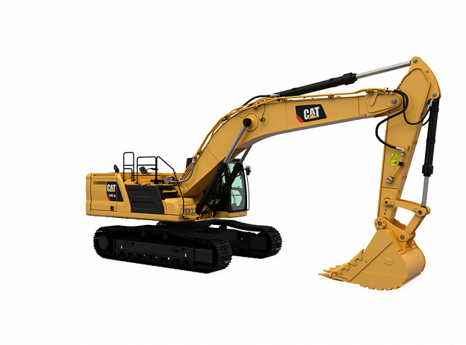 Великі гусеничні екскаватори CAT 345 GC – слайд