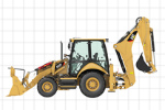 Лизинговое предложение по лизингу экскаватор-погрузчика  Cat® 428F2