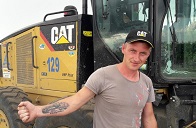 Сотрудник Автомагистраль-Юг – настоящий фанат техники Caterpillar!