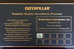 Caterpillar вручила срібну нагороду SQEP індійській компанії BKT