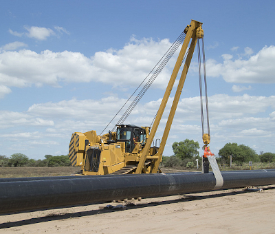 Особливості трубоукладачів CAT