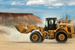 Демонстрація самоскидів Scania, фронтального навантажувача Cat®950 GC та іншої техніки Cat®