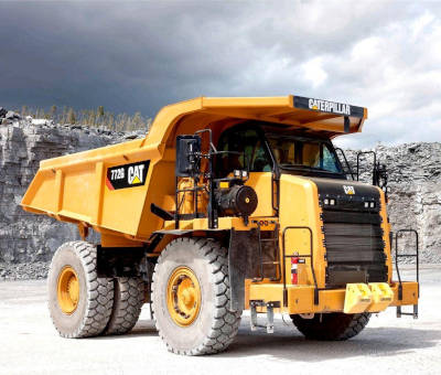 Відеоогляд надпотужного самоскида Cat® 772G Відеоогляд надпотужного самоскида Cat® 772G