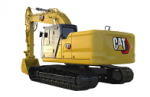 Первый экскаватор в новом дизайне CAT 326