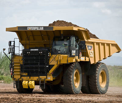 Огляд технологій в самоскиді Cat® 785D, що допомагають оператору в роботі Огляд технологій в самоскиді Cat® 785D, що допомагають оператору в роботі