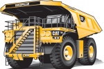 Выпущен юбилейный 5000-й самосвал Cat® 793