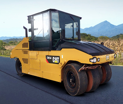 Огляд особливостей роботи з пневмоколісними котками CAT