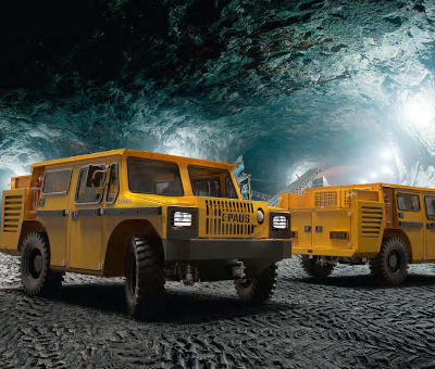 Особливості техніки для підземних робіт PAUS