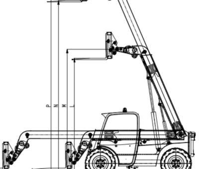 Телескопічні навантажувачі STEEL CAMEL CAT Steel Camel M630-60 – мініатюра