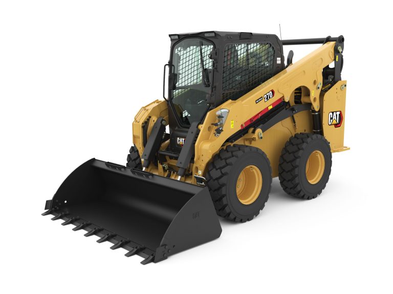 Колісні міні-навантажувачі CAT 270 – слайд