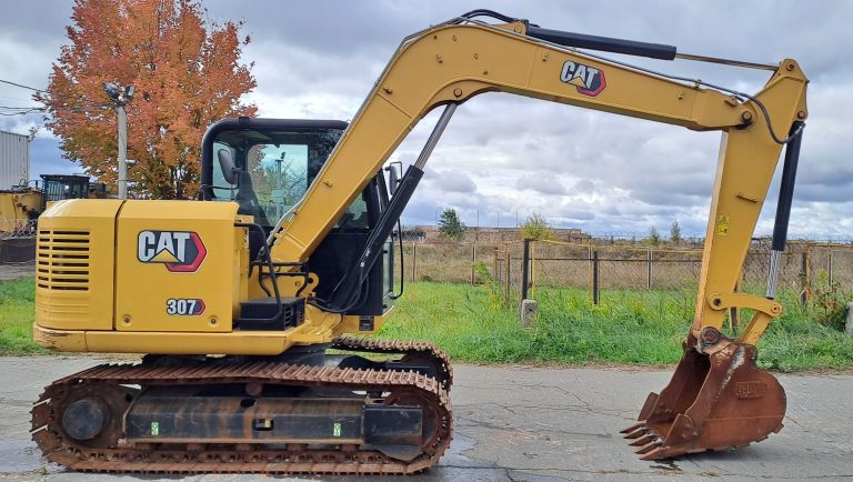 Гусеничні екскаватори CAT 307 б/в – слайд
