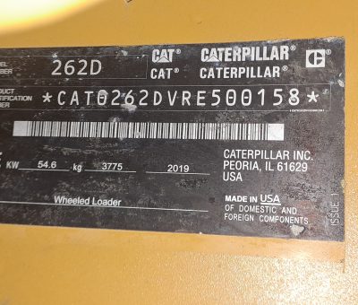 Міні-навантажувачі CAT 262D б/в – мініатюра