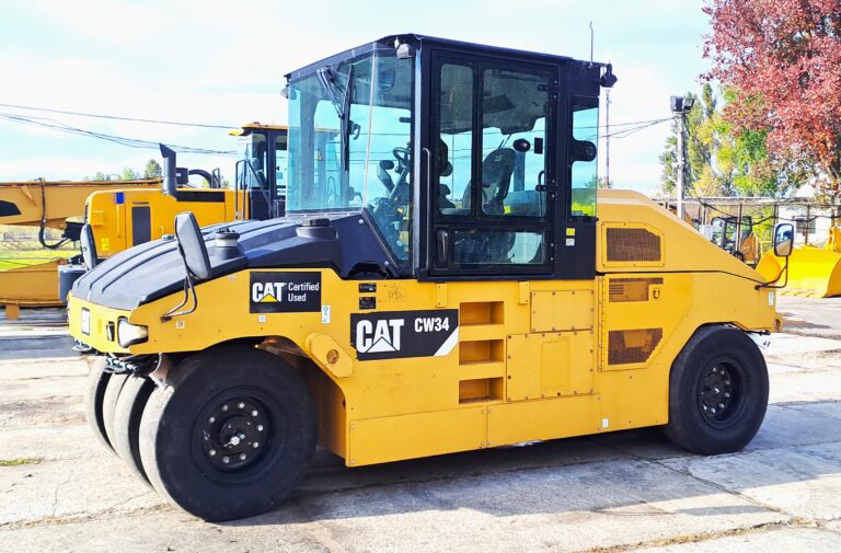Пневмоколісні котки CAT Пневмоколісний коток CAT CW-34 б/в – слайд