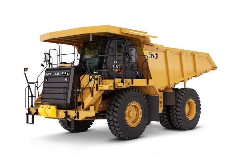 Самоскиди з жорсткою рамою CAT 775 – слайд