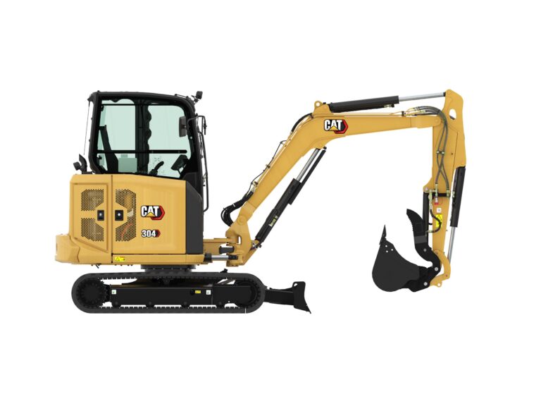 Міні-екскаватори CAT 304 – слайд